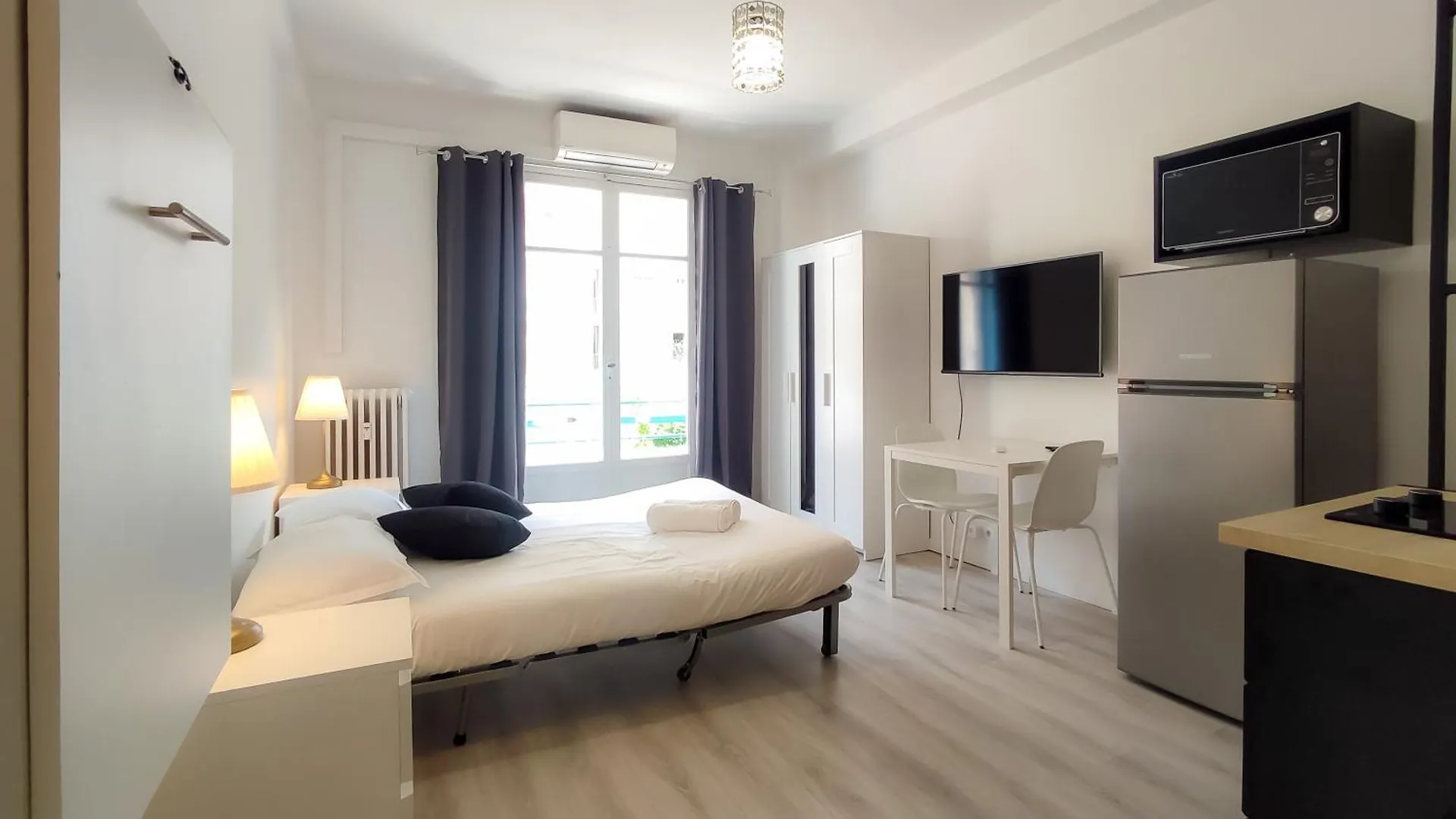 Stella Monte 2 A/C Wifi 2 Pers Apartment Nice France